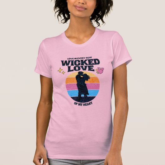 goddeloze liefde | Liefde in elke slag van mijn ha T-shirt (Voorkant)