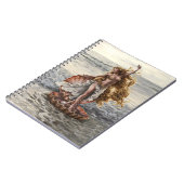 Goddess Aphrodite-laptop van kunstenaar Lindsay Ar Notitieboek (Linkerzijde)