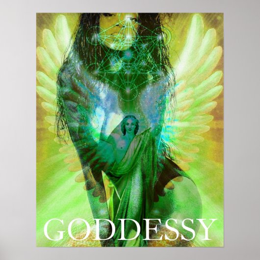 Goddess Archangel Metatron Centerfold Model Poster (Voorkant)