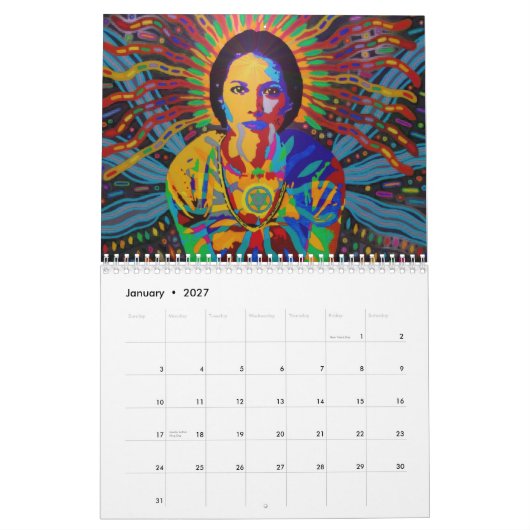 Goddess Art van Karmym Kalender (Jan 2027)