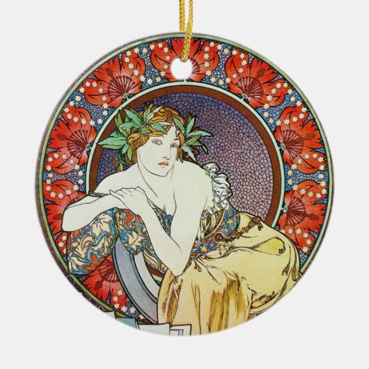 Goddess Artwork Keramisch Ornament (Voorkant)