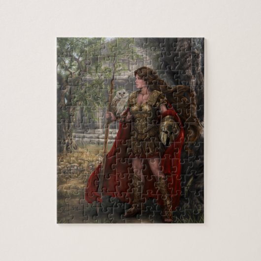 Goddess Athena Puzzle, kunstenaar Lindsay Archer Legpuzzel (Verticaal)