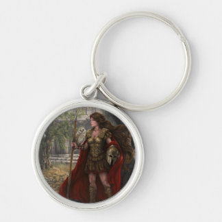 Goddess Athena Sleutelhanger door kunstenaar Linds