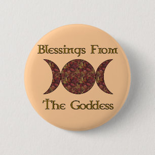 Goddess Blessings Ronde Button 5,7 Cm