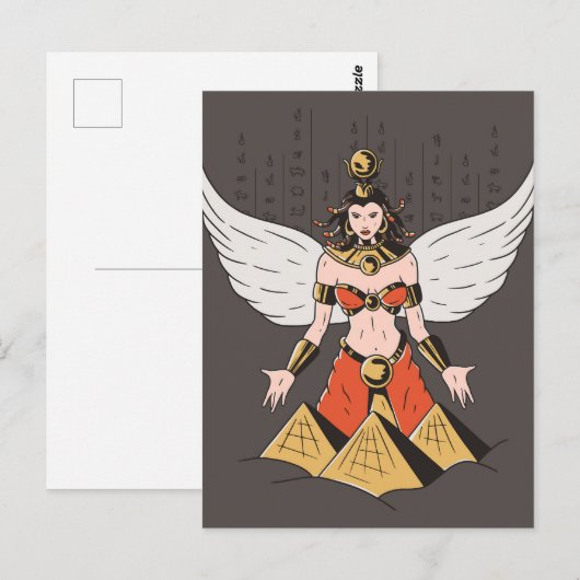 Goddess Briefkaart (Voorkant / Achterkant)