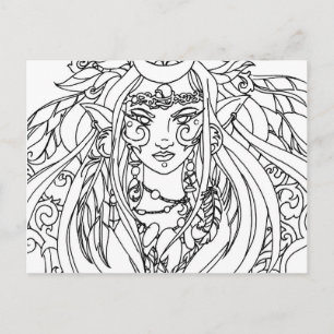Goddess Briefkaart