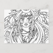 Goddess Briefkaart (Voorkant)