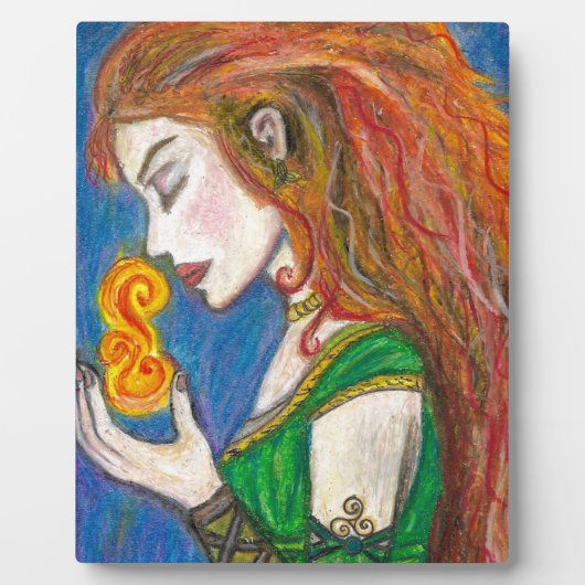 Goddess Brigid Fotoplaat (Voorkant)