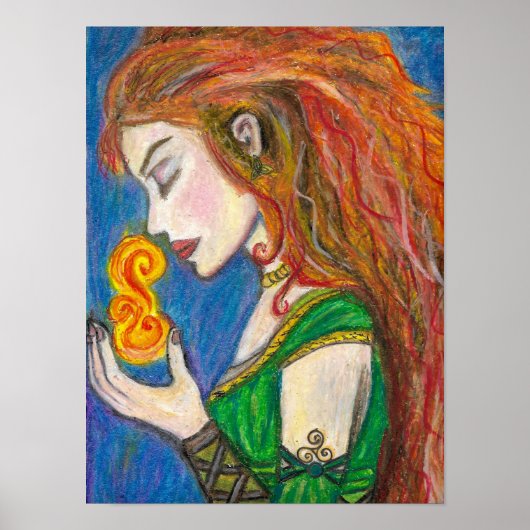 Goddess Brigid Poster (Voorkant)