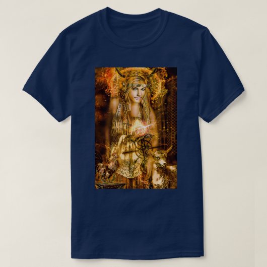 Goddess Brigid T T-shirt (Design voorkant)