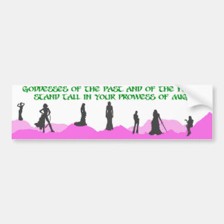 Goddess Bumpersticker