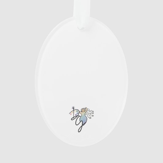 Goddess Cailleach Ornament (achterkant)