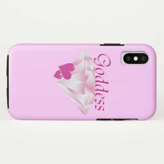 Goddess Case-Mate iPhone Case (Achterkant (horizontaal))