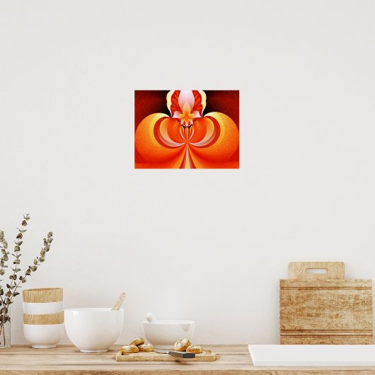 Goddess Cattelya Poster (Keuken)