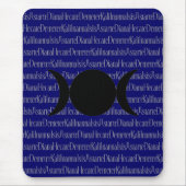 Goddess Chant (donkerblauw) Muismat (Voorkant)