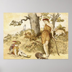 Goddess Diana Poster