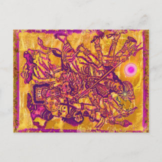 Goddess Durga Briefkaart