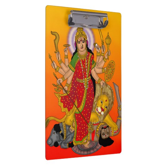 Goddess Durga Clipboard Klembord (Rechts)