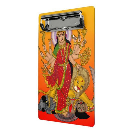 Goddess Durga Clipboard Mini Klembord (Angled2)