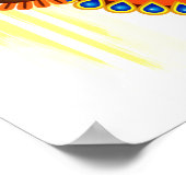 Goddess Durga (Dussehra-festival) Poster (Hoek)