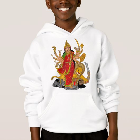 Goddess Durga Hoodie (Voorkant)