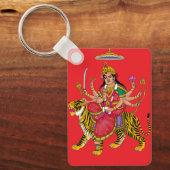 Goddess Durga Keychain (Voorkant)