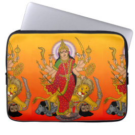 Goddess Durga laptophoes Laptop Sleeve