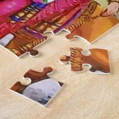 Goddess Durga met Lion Painting Legpuzzel (Zijkant)