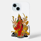 Goddess Durga Phone Case (Achterkant)
