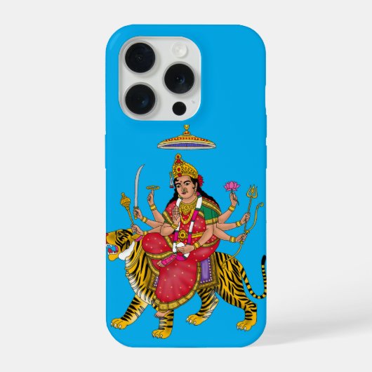 Goddess Durga Phone Cover iPhone Hoesje (Achterkant)