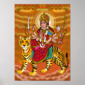 Goddess Durga Poster (Voorkant)