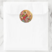 Goddess Durga Sticker (Tas)