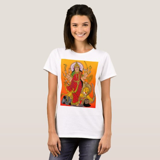 Goddess Durga T-Shirt (Voorkant volledig)