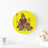 Goddess Durga Wall Clock Grote Klok (Huis)