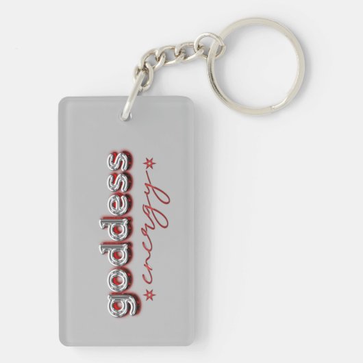 Goddess-energie Sleutelhanger (achterkant)