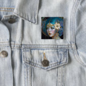 Goddess Fantasy Art Button (In situ)