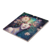 Goddess Fantasy Art Ceramic Tegel Tegeltje (Zijkant)