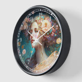 Goddess Fantasy Art Clock (Hoek)
