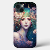 Goddess Fantasy Art Hoesje-Mate iPhone Case (Achterkant)