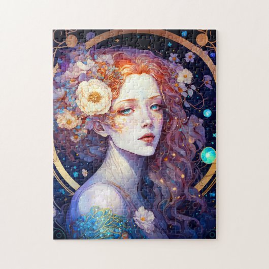 Goddess Fantasy Art Jigzaag Puzzle Legpuzzel (Verticaal)