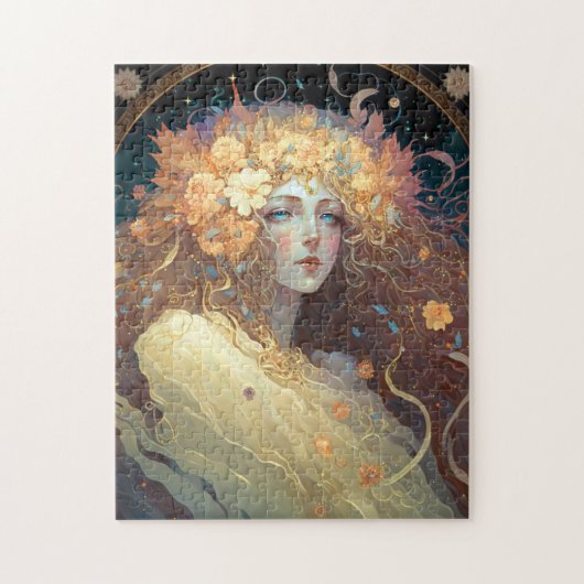 Goddess Fantasy Art Jigzaag Puzzle Legpuzzel (Verticaal)