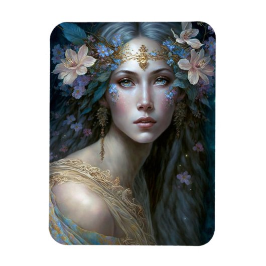 Goddess Fantasy Art Magneet (Verticaal)