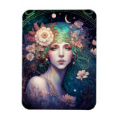 Goddess Fantasy Art Magnet Magneet (Verticaal)