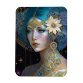 Goddess Fantasy Art Magnet Magneet (Verticaal)