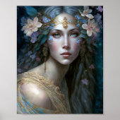 Goddess Fantasy Art Poster (Voorkant)