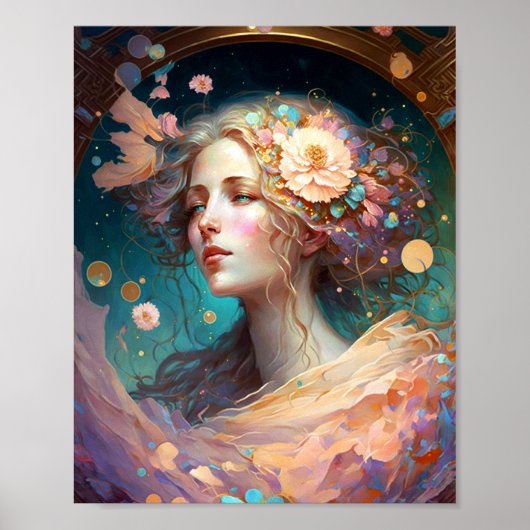 Goddess Fantasy Art Poster (Voorkant)