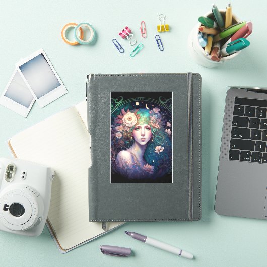 Goddess Fantasy Art Sticker (iPad Cover)
