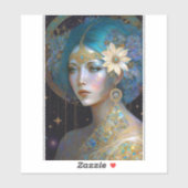 Goddess Fantasy Art Sticker (Vel)