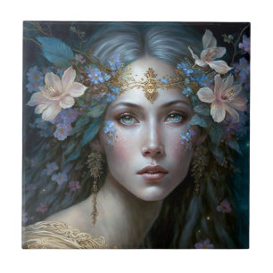 Goddess Fantasy Art Tegeltje