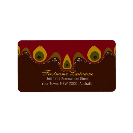 Goddess Flame Special Labels (Voorkant)